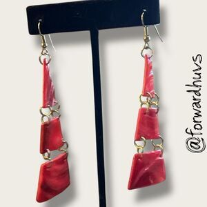 Bundle Sale 3 for $15 | Upcycled Porcelain Dangle Earrings